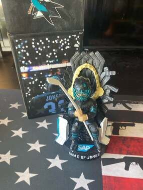 San Jose Sharks Martin Jones “Game Of Jones” Figure 2019 New In Box
